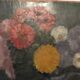 Old still life oil painting