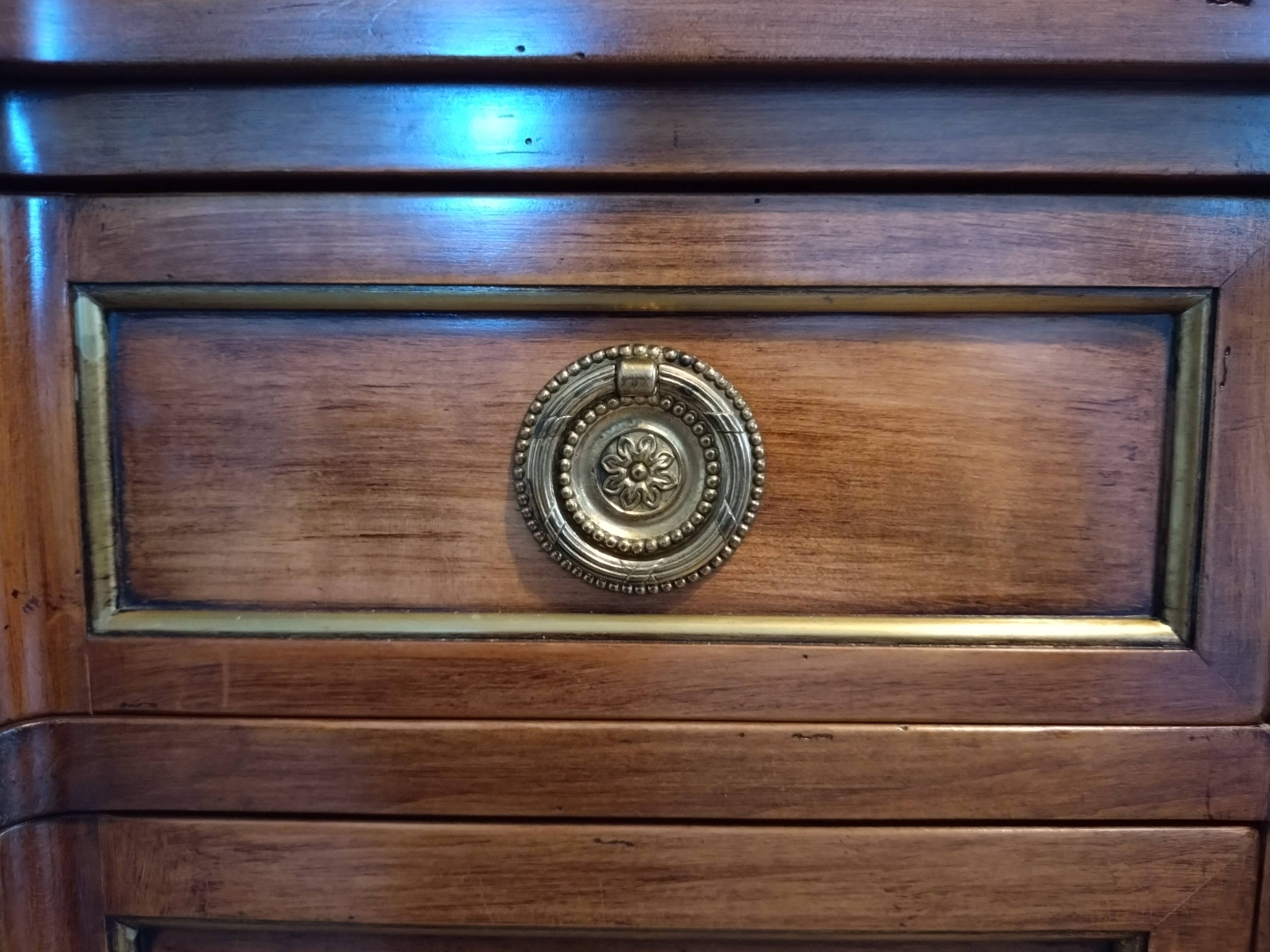 Louis XVI style chest of drawers