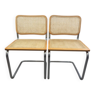 Paire de chaises Cesca Marcel Breuer B32