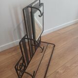 Vintage art deco wall coat rack