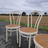 Set of 3 vintage bistro chairs