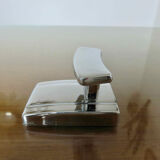 Modernist hook in chromed metal 70s