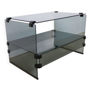 Meuble audio en verre