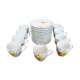 9 espresso cups Scherzer Bavaria - Bavarian porcelain 70s