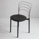 Steel wire and foam "Delfina" dining chairs by Giuseppe Raimondi for Tetide Italy, 1987.