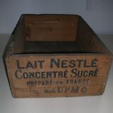 Old wooden Nesle case