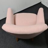 One vintage 50s lounge chair by bergmann gestelle