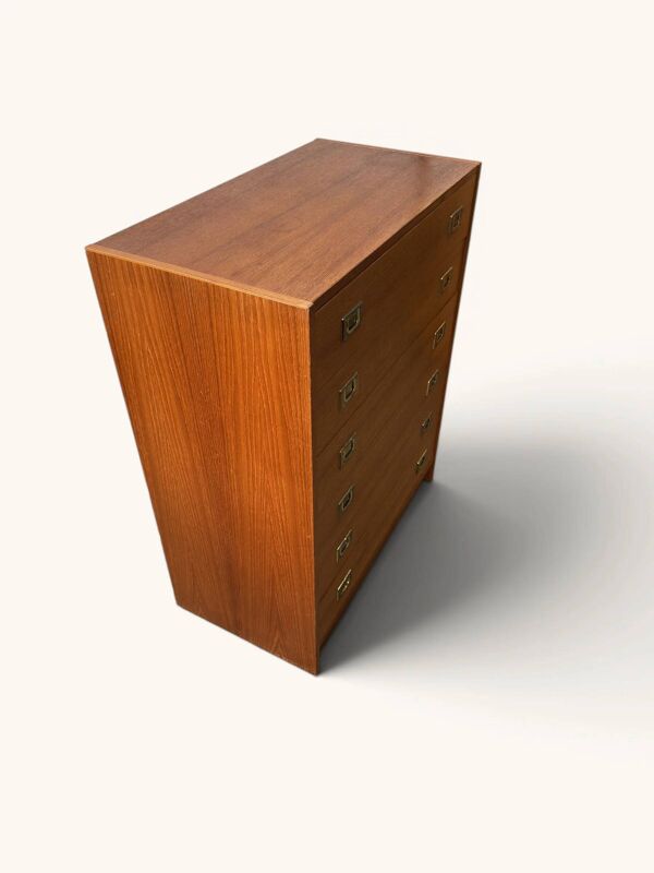 Commode vintage en teck avec poignées en laiton (copie)