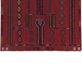 Vintage Turkish Oushak Rug Handwoven 151x235 cm