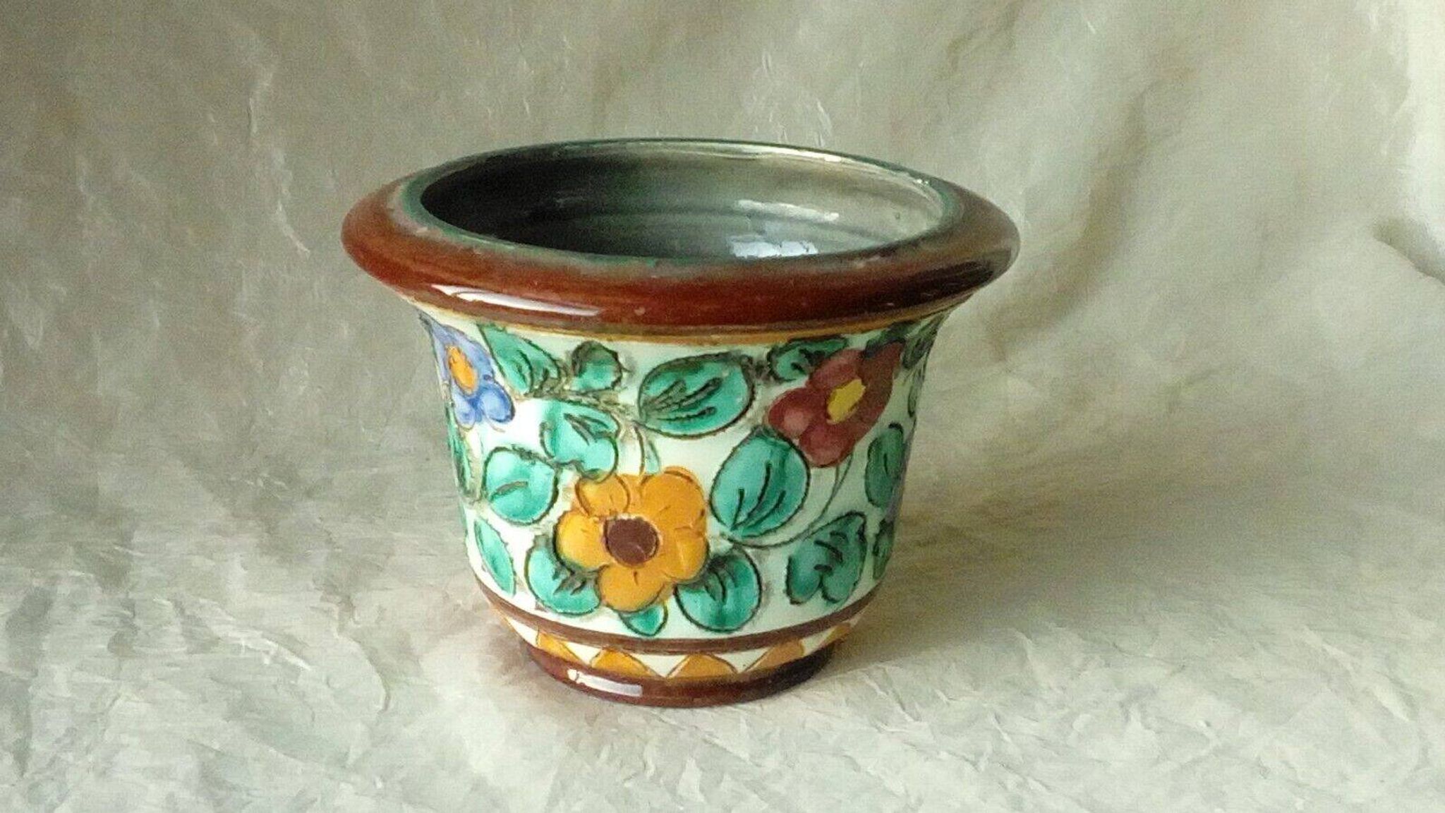 Monaco cerart cache pot en ceramique annees 50-60