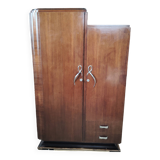 Asymmetrical art deco wardrobe