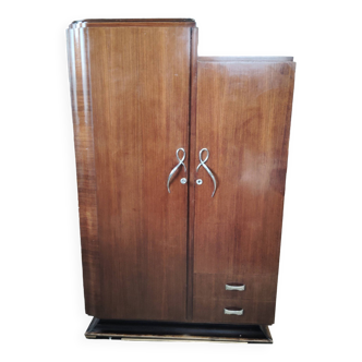 Asymmetrical art deco wardrobe