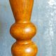 Plant harness in solid wood turned vintage