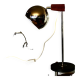 Vintage eye ball desk lamp from switzerland temde 1970