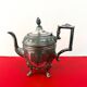 Silver-plated teapot - Napoleon III style - 1870