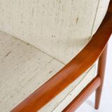 Mid-Century Antimott Armchair by Walter/Wilhelm Knoll