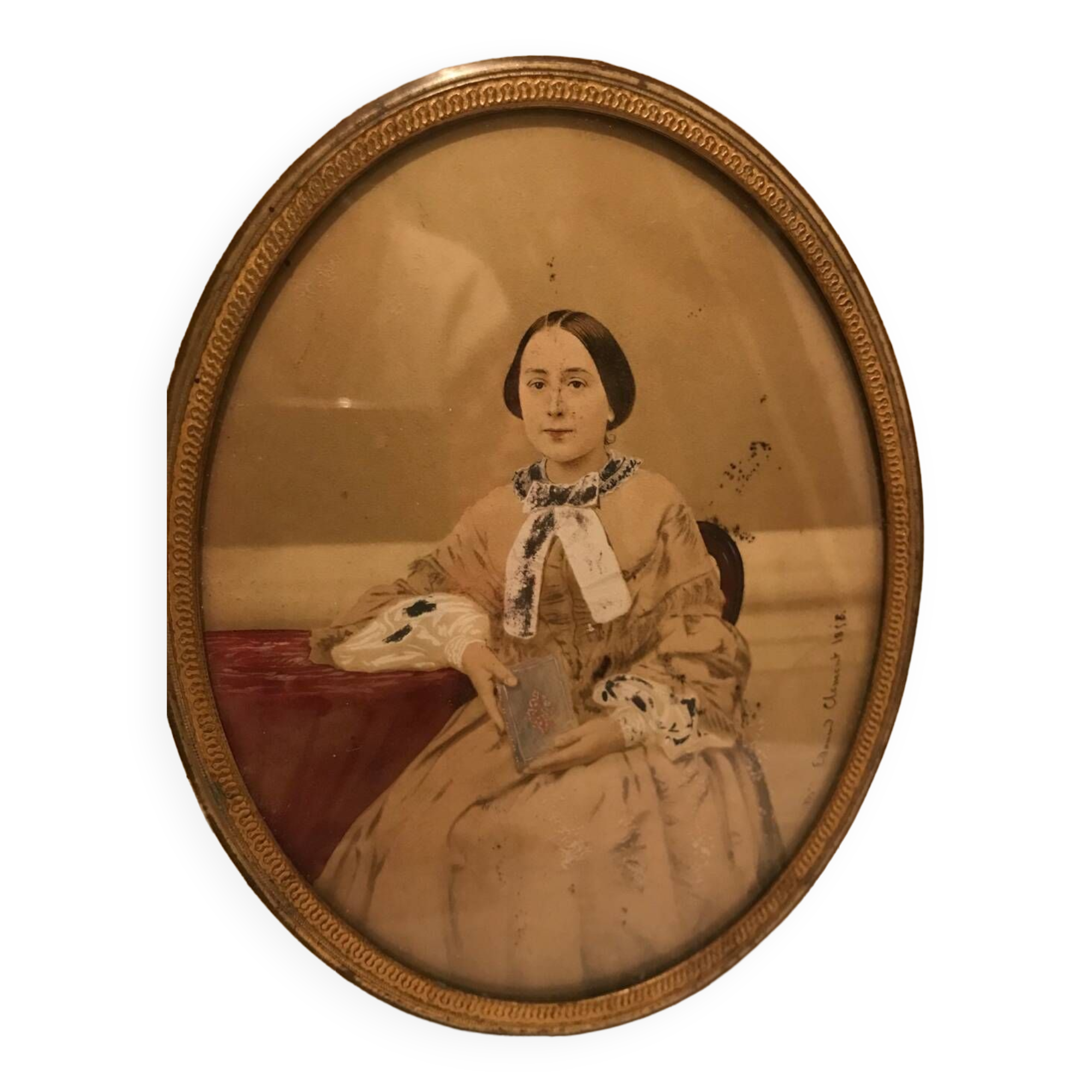 Young girl with a book