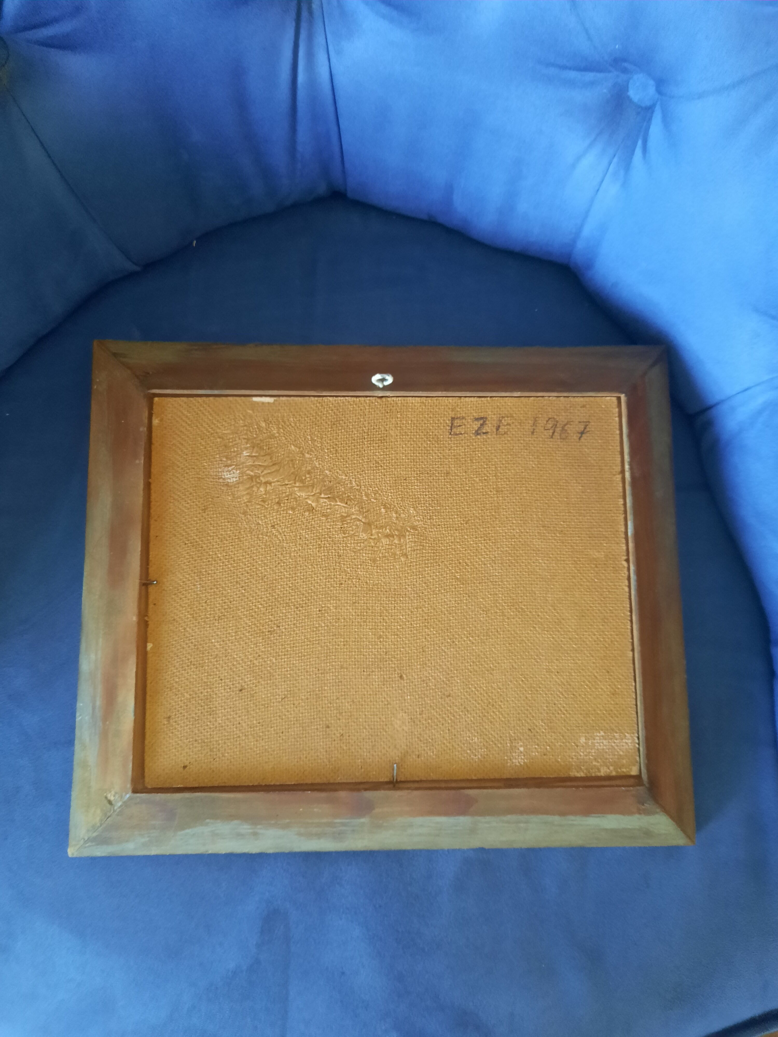 Provençal village painting