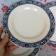 6 flat plates made of blue iron earth from Salins, François 1st