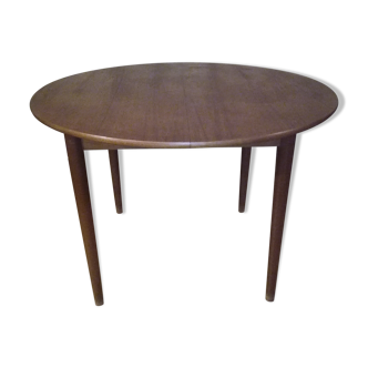 Table ronde scandinave en teck