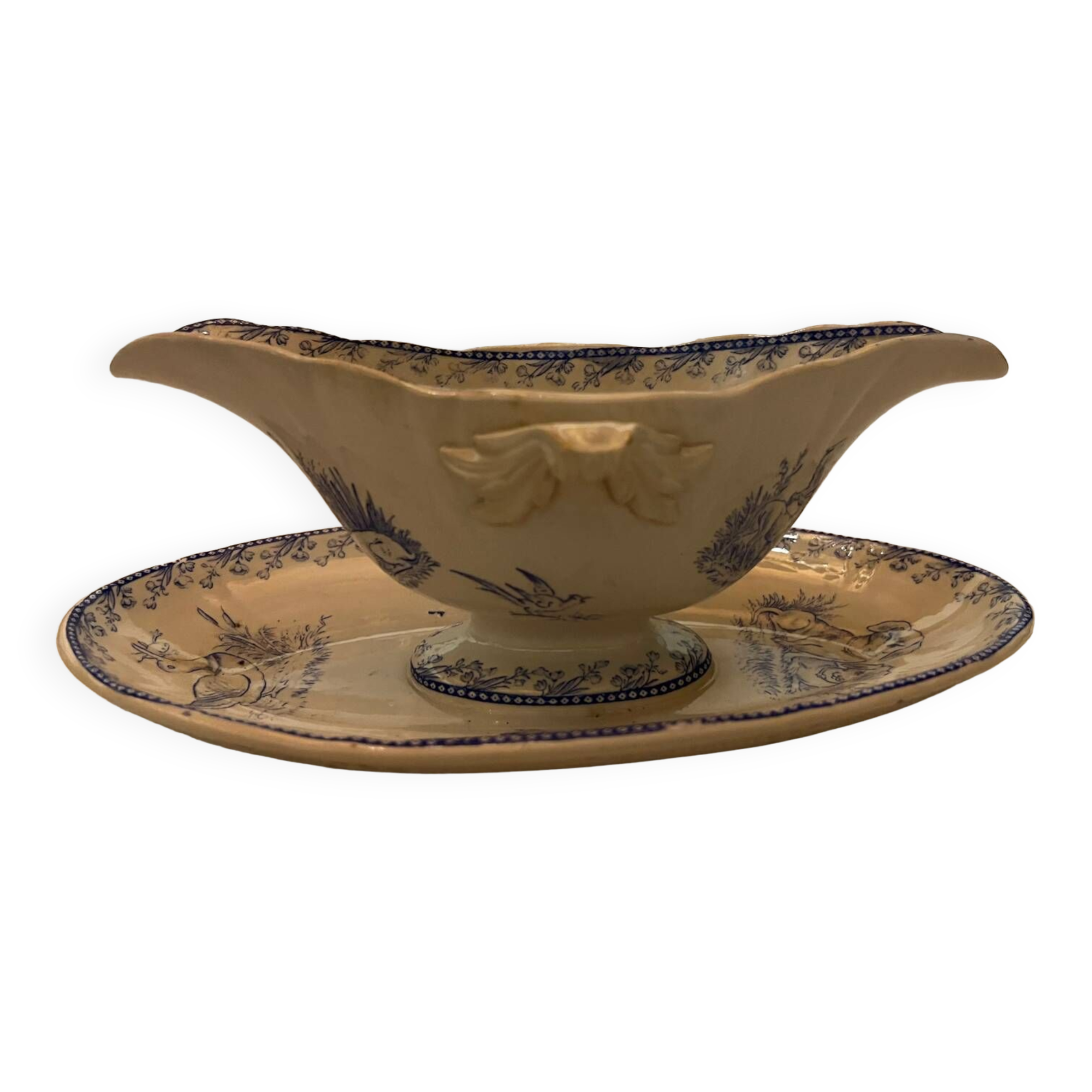 Vintage FF Pexonne sauceboat