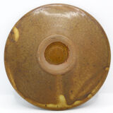 Ikebana picnic cup in Taizé sandstone by Daniel Montmollin