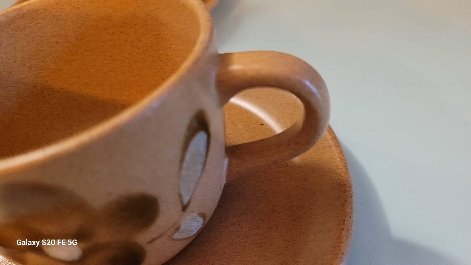 Sarreguemines 70's cups