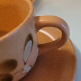 Sarreguemines 70's cups