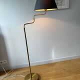 articulated brass floor lamp - Sweden 50s/60s