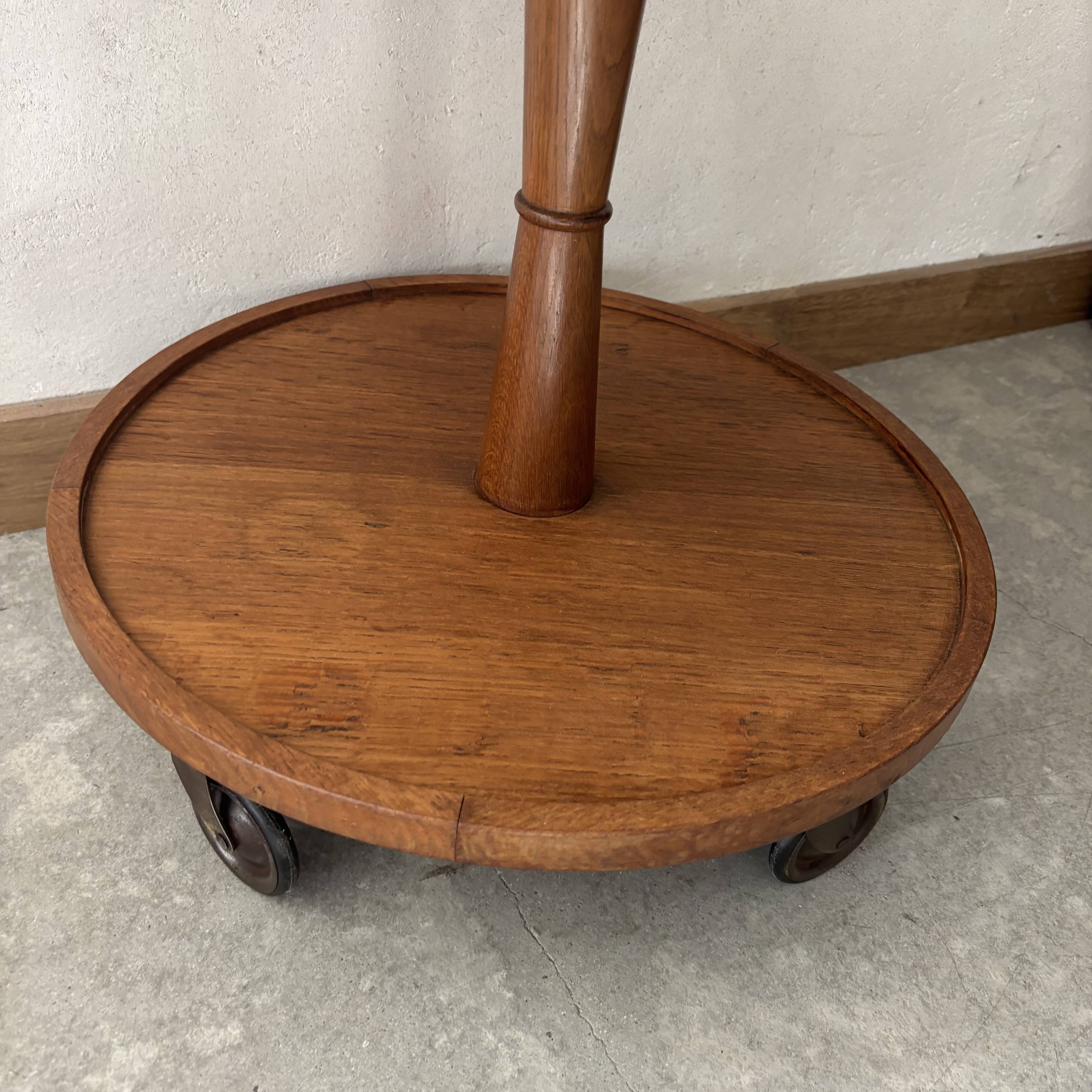 Wooden dessert table