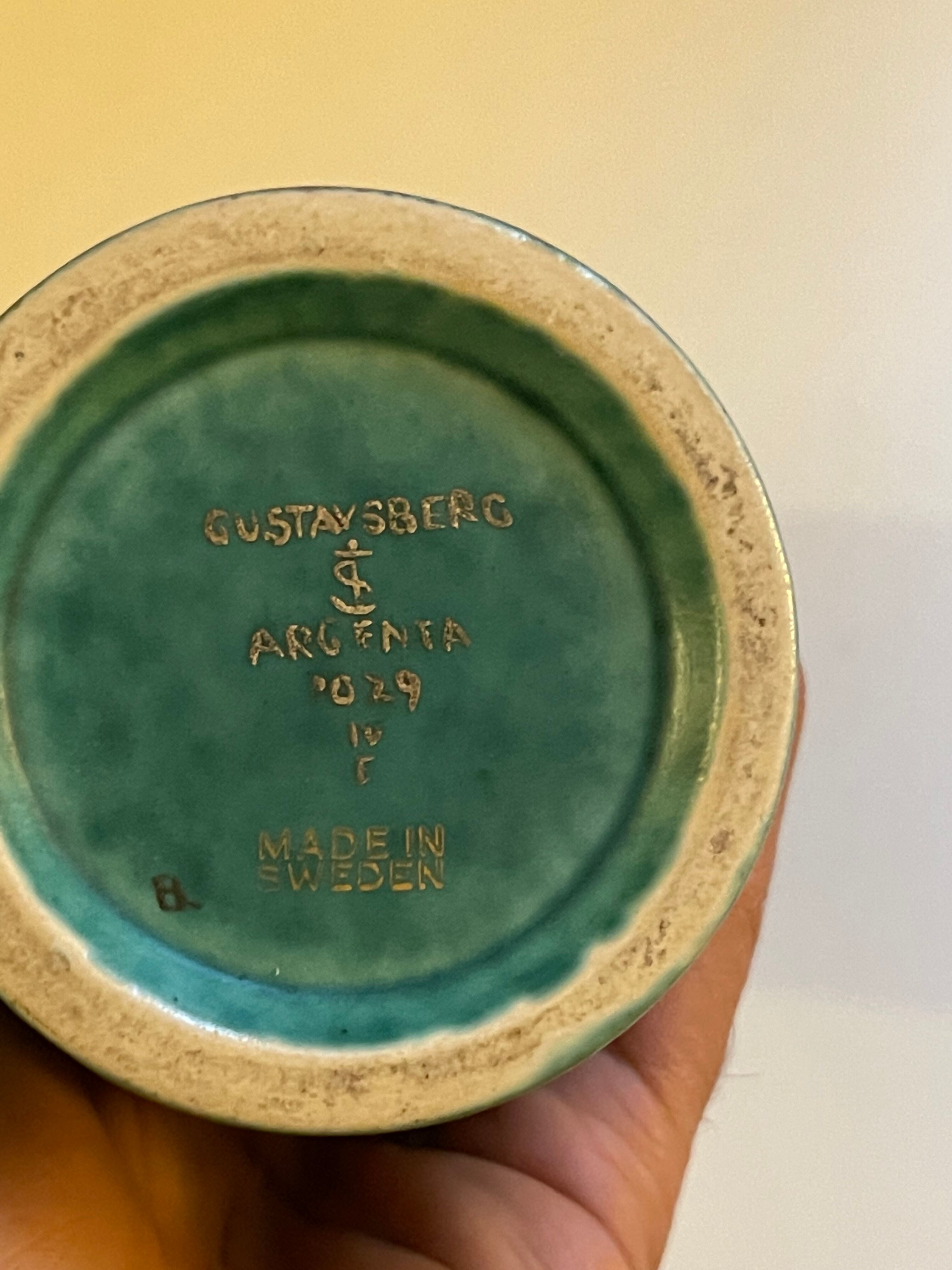 Gustavsberg argenta wilhelm kage