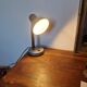 Lampe de bureau vintage grise par Seylumière