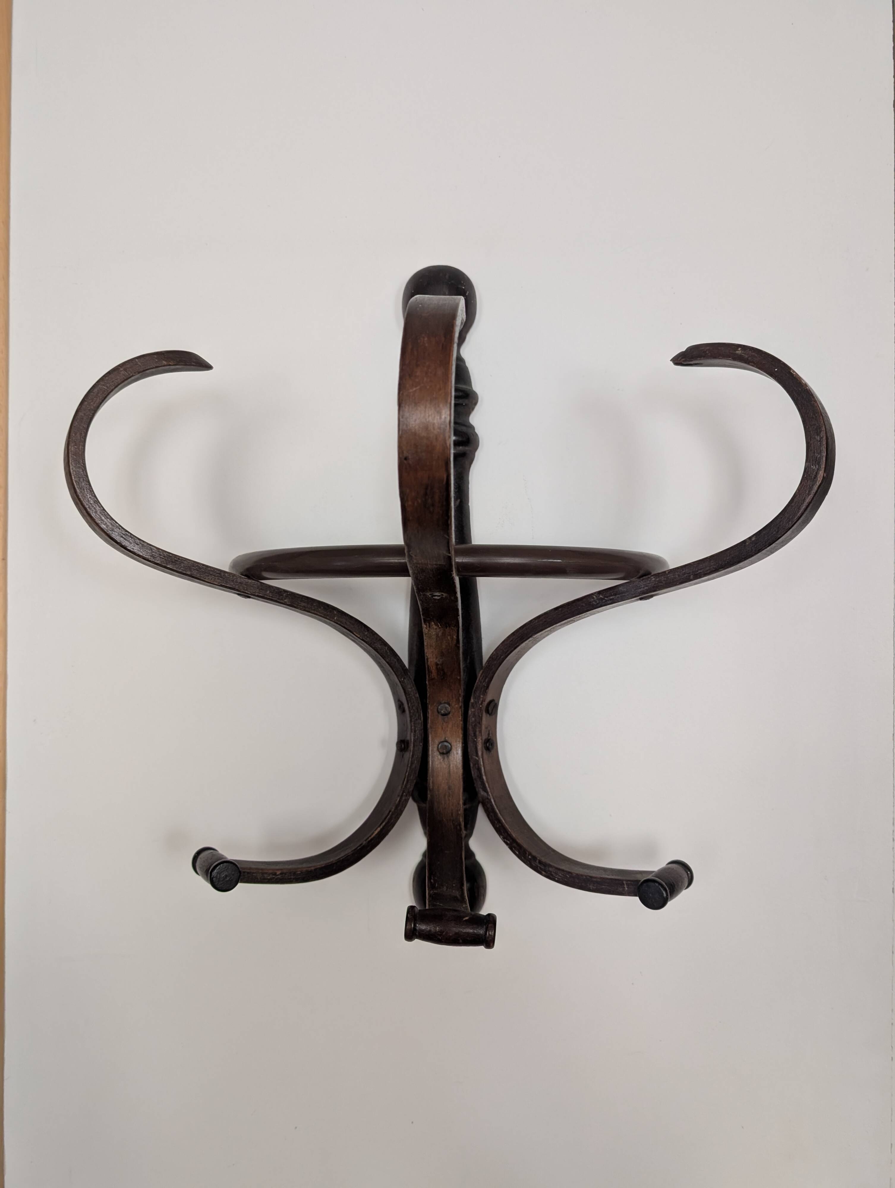 Porte-manteau mural forme perroquet