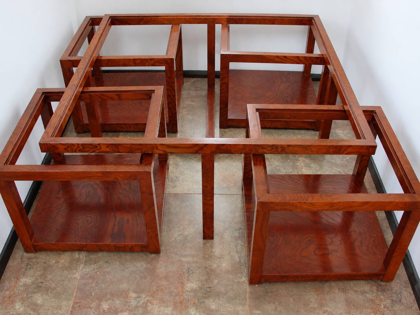 Roche Bobois modular coffee table from the 1980s.