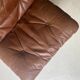 Fauteuil scandinave en cuir cognac "Siesta" par Ingmar Relling pour Westnofa 1960