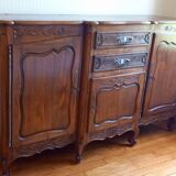 Solid oak sideboard / sideboard - 1950s