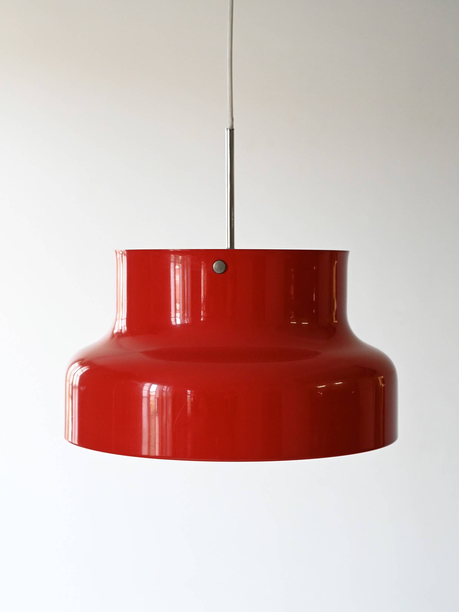 Red "Bumling" pendant lamp by Anders Pehrson