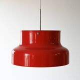 Red "Bumling" pendant lamp by Anders Pehrson
