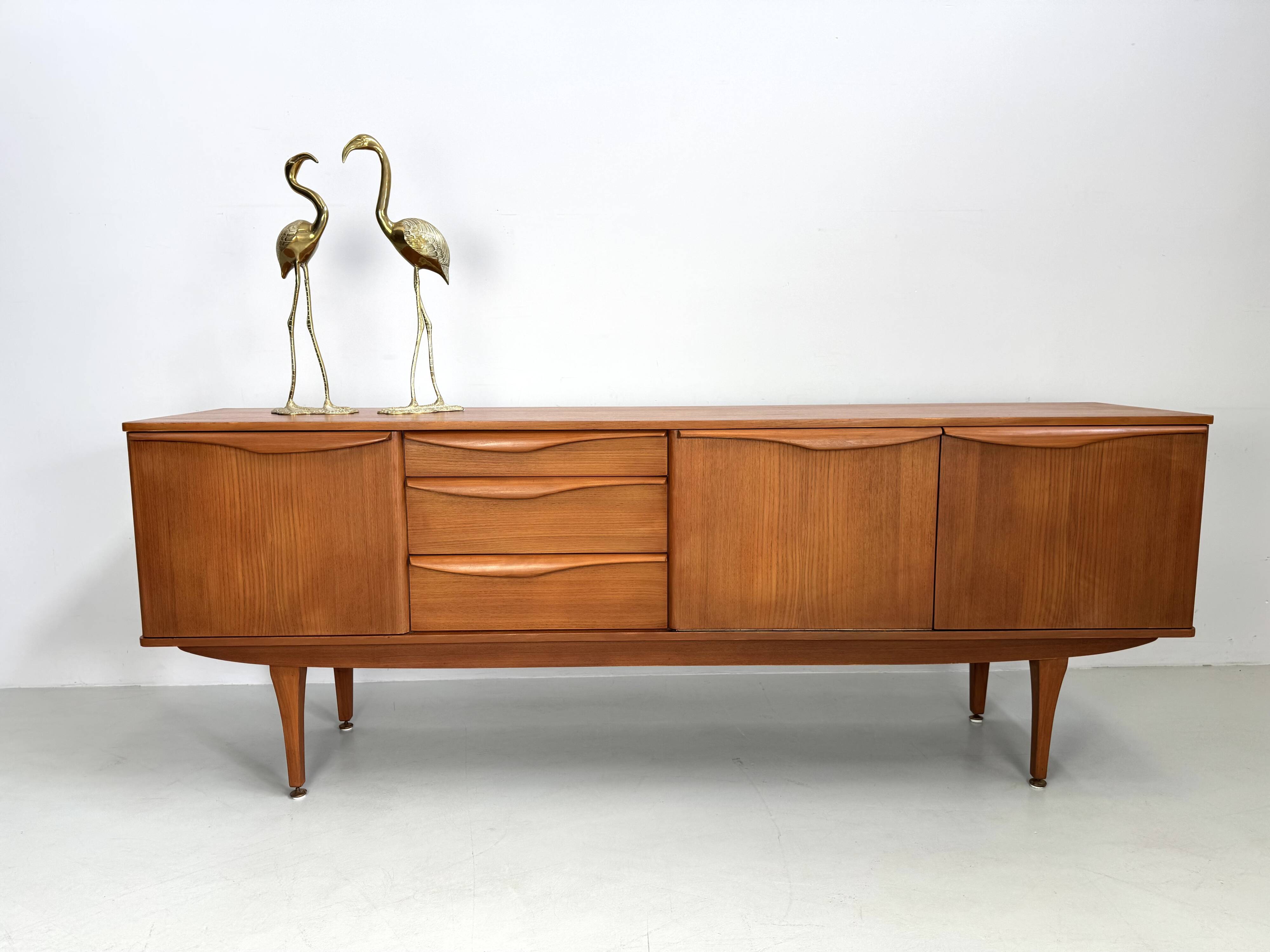 Beautiful and unique Stonehill sideboard from the 1960s made of teak wood.