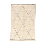 Beni ouarain berber carpet classic 182 x 264 cm