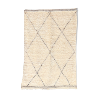 Beni ouarain tapis berbère classique 182 x 264 cm