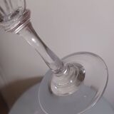 Antique crystal champagne glasses