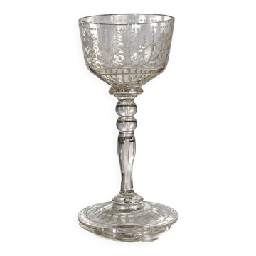 Verre à liqueur Baccarat 19ème rare