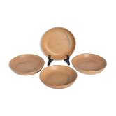 Assiettes creuses en grès