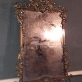 Mirror bronze frame 62x100cm