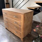 Solid walnut chest of drawers