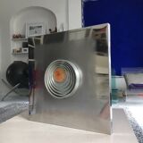 Angelo Brotto wall lamp sculpture, model quasar for esperia, 1970.