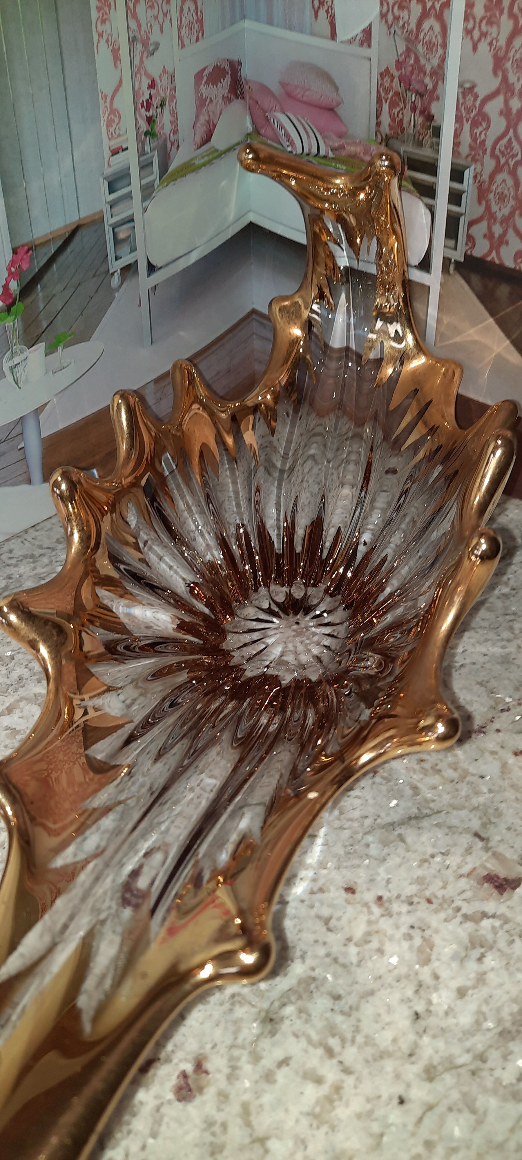 Cristal de Bayel tidy 70s vintage