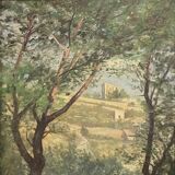 Oil painting signed Jules Gaspard RASTOUX