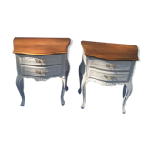 Paire de chevets style Louis XV